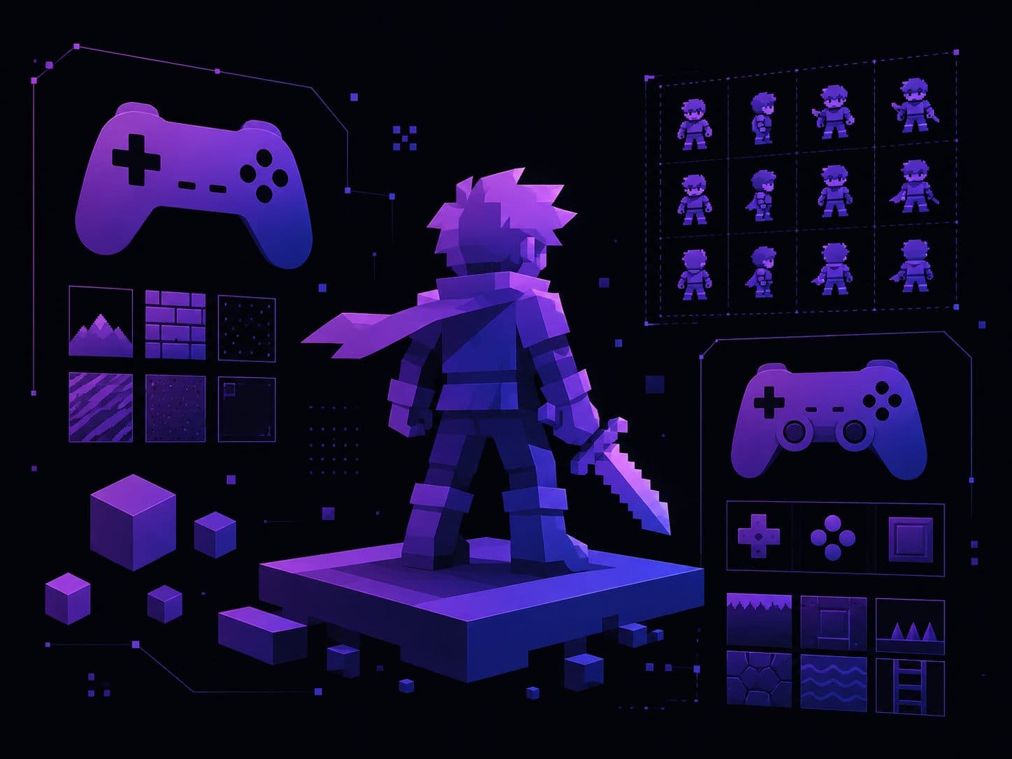 Generate character art fast for your indie game